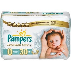 Подгузники Pampers Premium Care 0 / 30 pcs