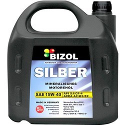Моторные масла BIZOL Silber 15W-40 5L