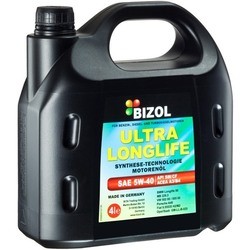 Моторные масла BIZOL Ultra Longlife 5W-40 4L