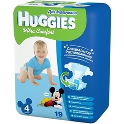 Подгузники Huggies Ultra Comfort Boy 4 / 19 pcs