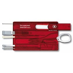 Нож / мультитул Victorinox SwissCard (красный)