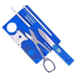 Нож / мультитул Victorinox SwissCard Lite (синий)