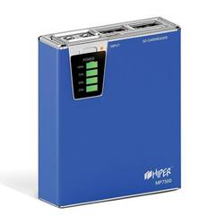 Powerbank аккумулятор Hiper Power Bank MP7500 (синий)