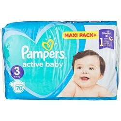 Подгузники (памперсы) Pampers Active Baby 3 / 70 pcs
