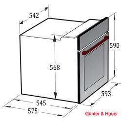 Духовые шкафы Gunter&amp;Hauer EOG 607 IX
