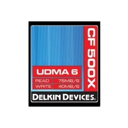 Карты памяти Delkin Devices CompactFlash 500x 4Gb