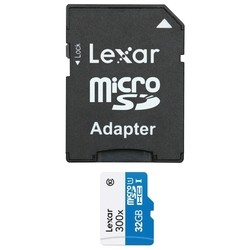 Карты памяти Lexar microSDHC UHS-I 300x 8Gb