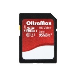 Карты памяти OltraMax SDXC Class 10 UHS-I 95MB/s 128Gb