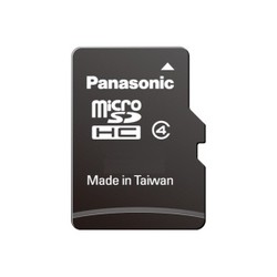 Карты памяти Panasonic microSDHC Class 4 4Gb