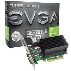 Видеокарты EVGA GeForce GT 720 01G-P3-2722-KR