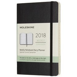 Ежедневники Moleskine Weekly Planner Soft Pocket Black