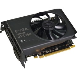 Видеокарты EVGA GeForce GTX 750 02G-KR-P4-2754