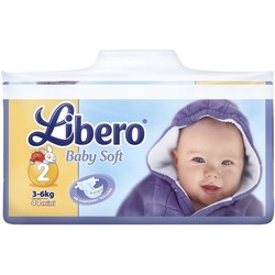 Подгузники (памперсы) Libero Baby Soft 2 / 44 pcs