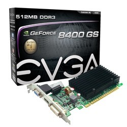 Видеокарты EVGA GeForce 8400GS 512-P3-1301-KR