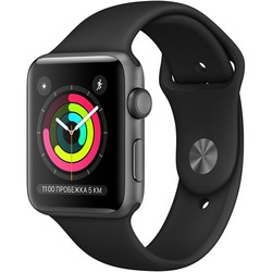 Носимый гаджет Apple Watch 1 Sport 42 mm (серый)