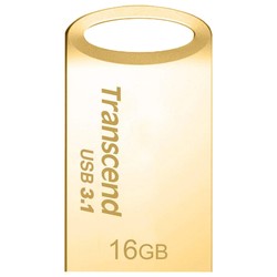 USB Flash (флешка) Transcend JetFlash 710 16Gb (золотистый)