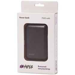 Powerbank аккумулятор Hiper SP7500 (черный)