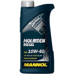 Моторное масло Mannol Molibden Diesel 10W-40 1L