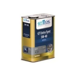Моторное масло GT OIL GT Extra Synt 5W-40 4L