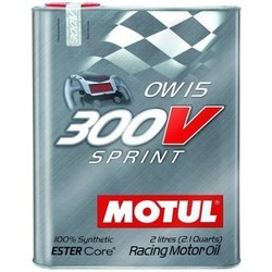 Моторное масло Motul 300V Sprint 0W-15 2L