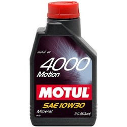 Моторное масло Motul 4000 Motion 10W-30 1L