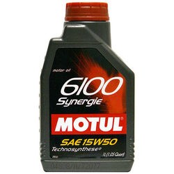 Моторное масло Motul 6100 Synergie 15W-50 1L