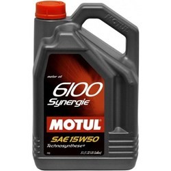 Моторное масло Motul 6100 Synergie 15W-50 5L