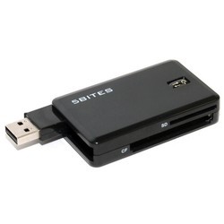 Картридер/USB-хаб 5bites RE150A