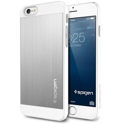 Чехол Spigen Aluminum Fit for iPhone 6 (синий)