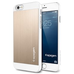 Чехол Spigen Aluminum Fit for iPhone 6 (золотистый)