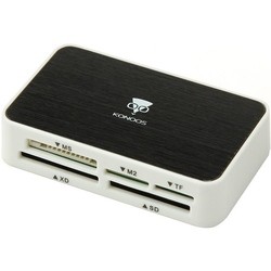 Картридер/USB-хаб Konoos UK-30
