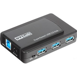 Картридер/USB-хаб STLab U-770