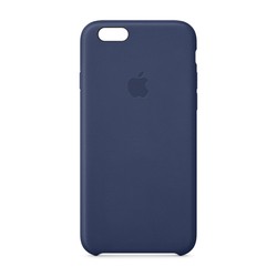Чехол Apple Leather Case for iPhone 6 (синий)