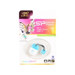 USB Flash (флешка) Silicon Power Jewel J07 16Gb (синий)