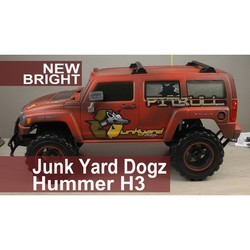 Радиоуправляемые машины New Bright Junk Yard Dogz Hummer H3 1:6