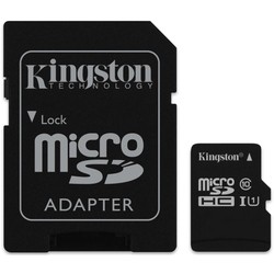 Карта памяти Kingston microSDHC UHS-I Class 10 16Gb