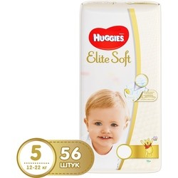 Подгузники Huggies Elite Soft 5 / 56 pcs