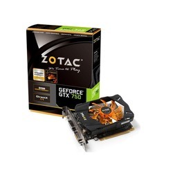 Видеокарты ZOTAC GeForce GTX 750 ZT-70704-10M