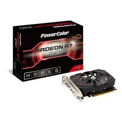 Видеокарты PowerColor Radeon R7 240 AXR7 240 2GBD5-HE/OC