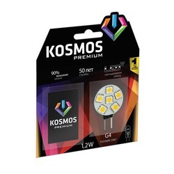 Лампочки Kosmos Premium LED JCR 1.2W 4500K G4