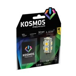 Лампочки Kosmos Premium LED JC 1.8W 3000K G4