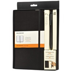 Блокноты Moleskine Notebook And Pen Set Large