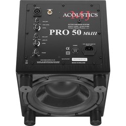 Сабвуфер MJ Acoustics Pro 50 MKIII (бордовый)