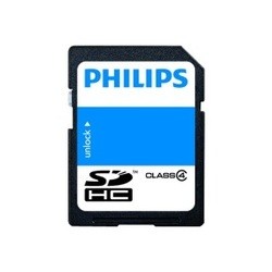 Карты памяти Philips SDHC Class 4 4Gb