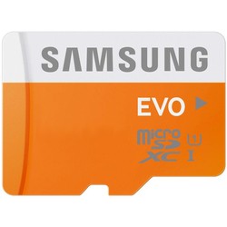 Карта памяти Samsung EVO microSDXC UHS-I 64Gb