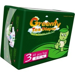 Подгузники (памперсы) Greenty Tea Diaper 3 / 48 pcs