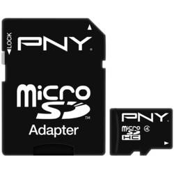 Карты памяти PNY microSDHC Class 4 8Gb