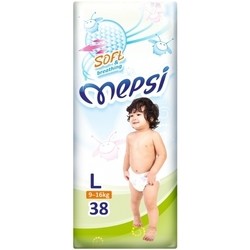 Подгузники Mepsi Diapers Soft and Breathing L / 38 pcs