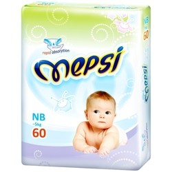 Подгузники (памперсы) Mepsi Diapers  NB / 60 pcs