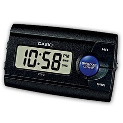 Настольные часы Casio PQ-31 (серебристый)